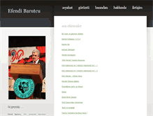 Tablet Screenshot of efendibarutcu.com